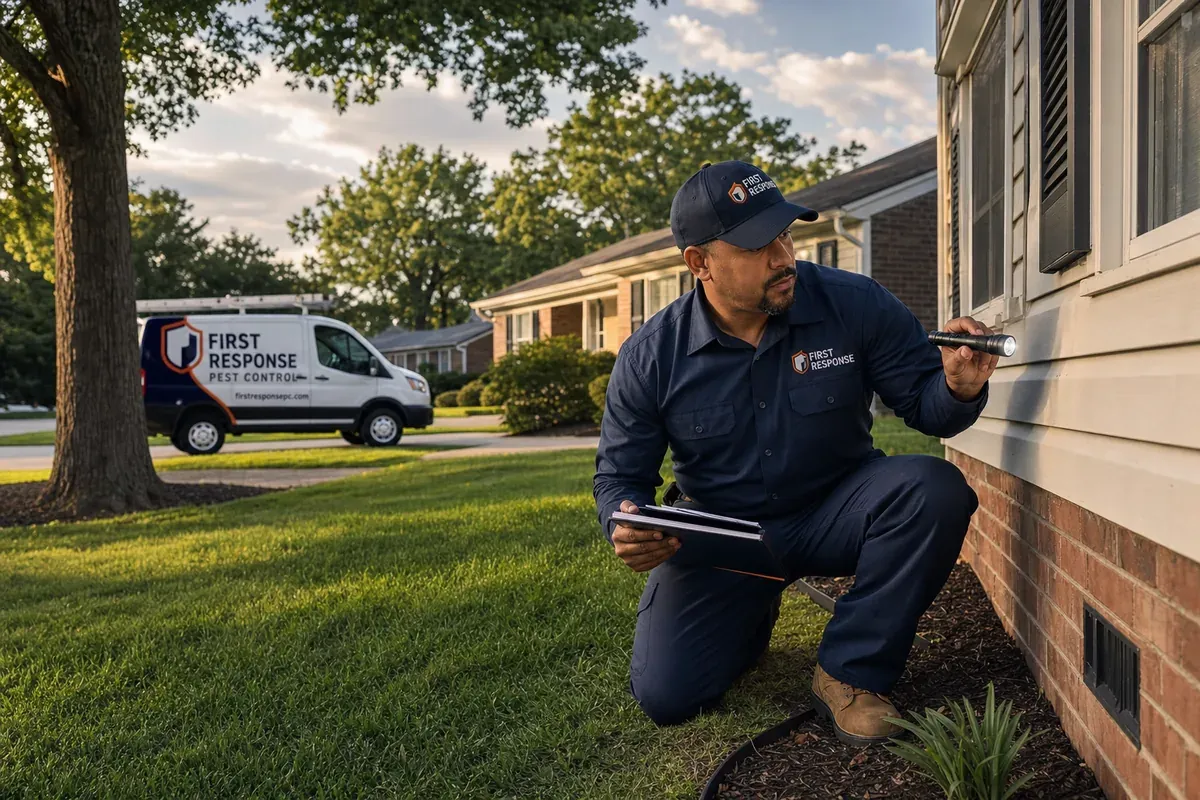 Pest control in Hampton Roads, VA 1